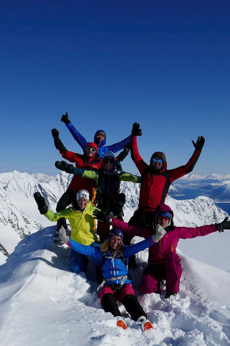 Skitourenreise Norwegen, Lyngen Alps mit Mathias Leo
